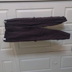 C & C California Lyocell Grey Cargo Jogger Pants sz M